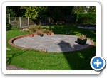 Sandstone Paving & Retaining Edge